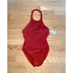 Andie The Luzon One Piece Chili Pepper Swimsuit Size XL NWT